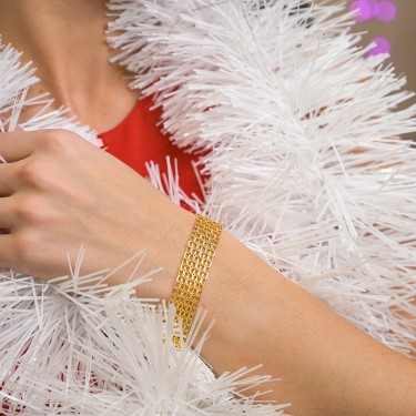 Izuzetna narukvica žutom zlatu