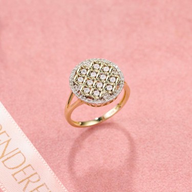 Luksuzan prsten sa dijamatima 0.27ct
