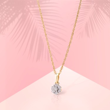 Luksuzni dijamantski privezak u setu