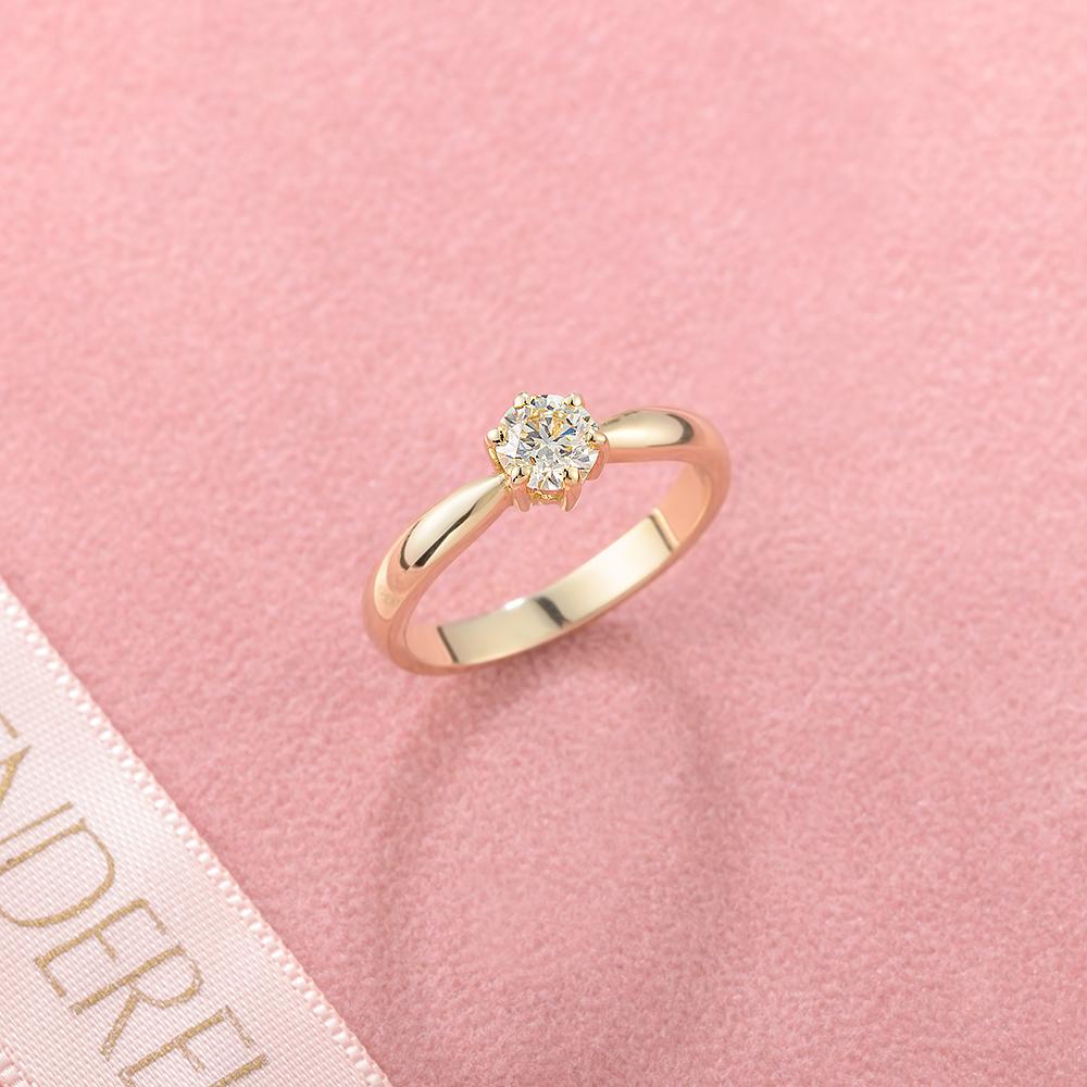 Verenički prsten sa dijamantom od 1ct